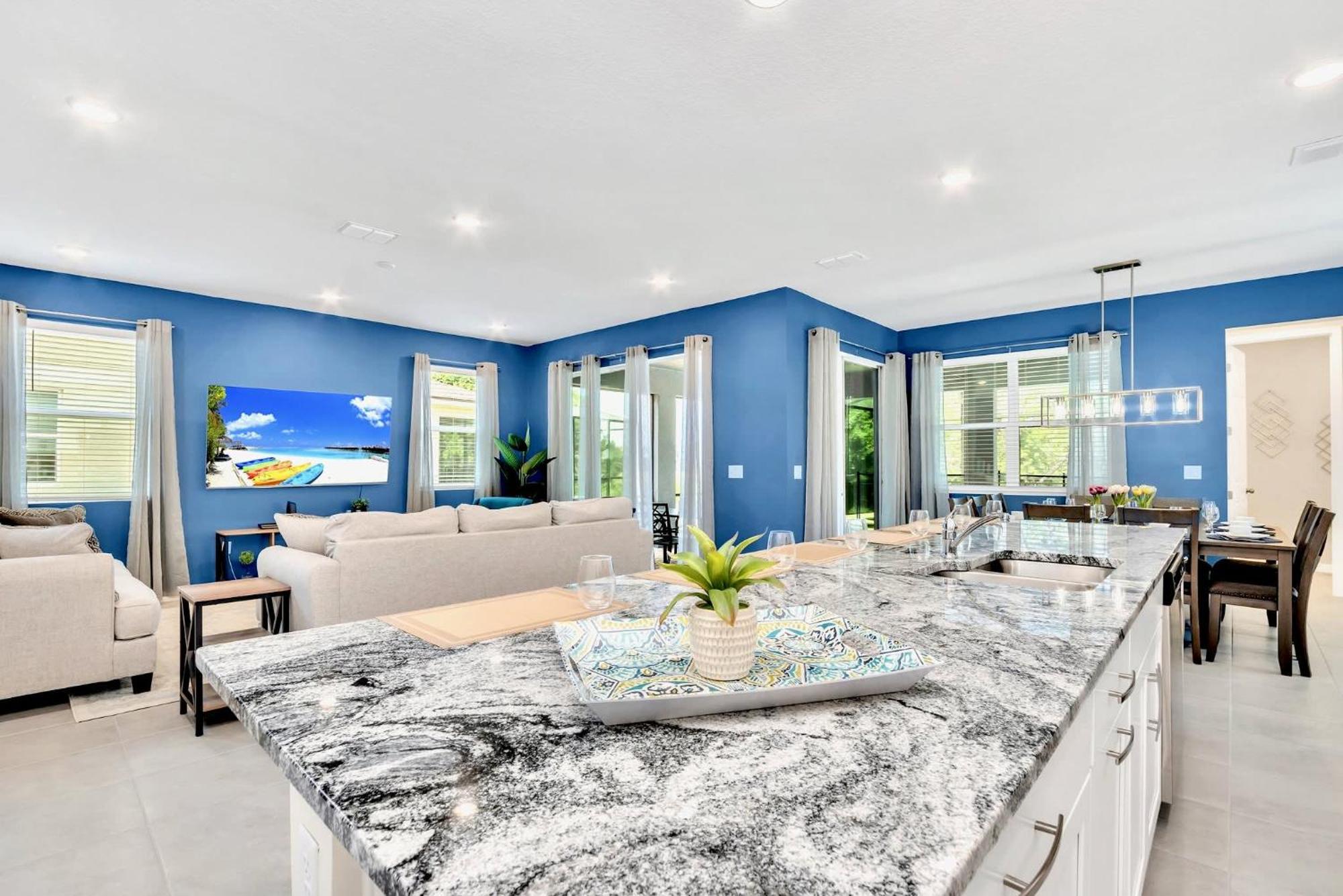 Stunning Rare Lake Front 7Br Holiday Home - Sleeps 14 - Pool, Hot Tub, & Games! Orlando Eksteriør bilde